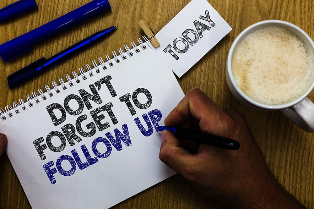 Stop Your Nagging The Rules of Following Up